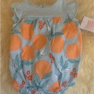 Infant girls romper